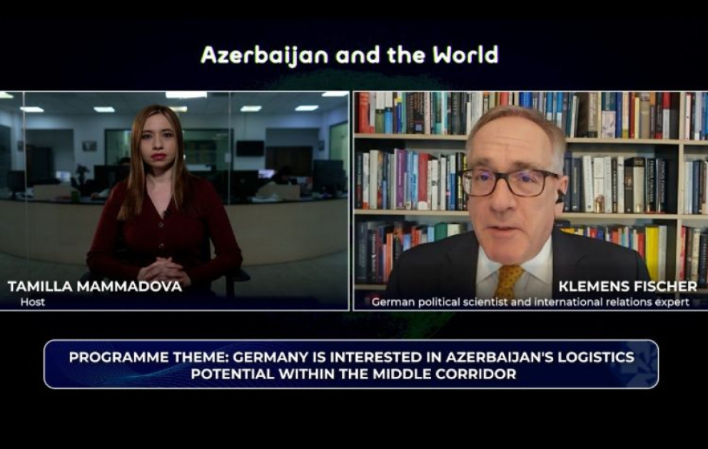 "Azerbaijan and the World": Germany is interested in Azerbaijan's logistics potential within Middle Corridor