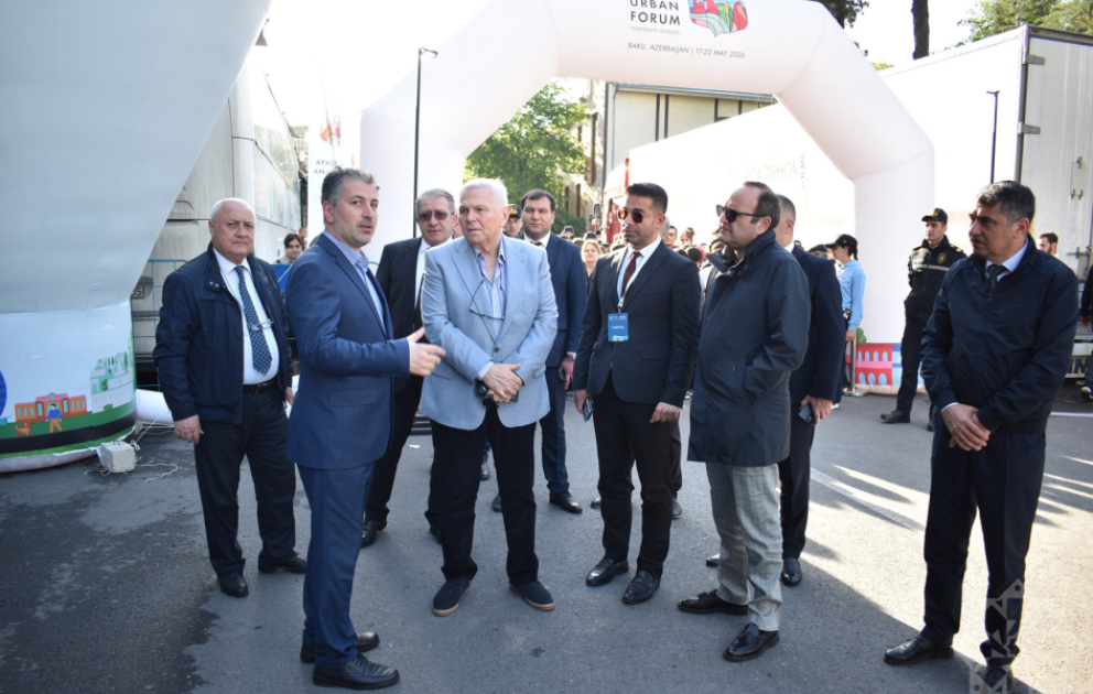 WUF13 Festivalı: Şəki sakinləri açıq havada keçirilən ictimai proqramda həvəslə iştirak ediblər