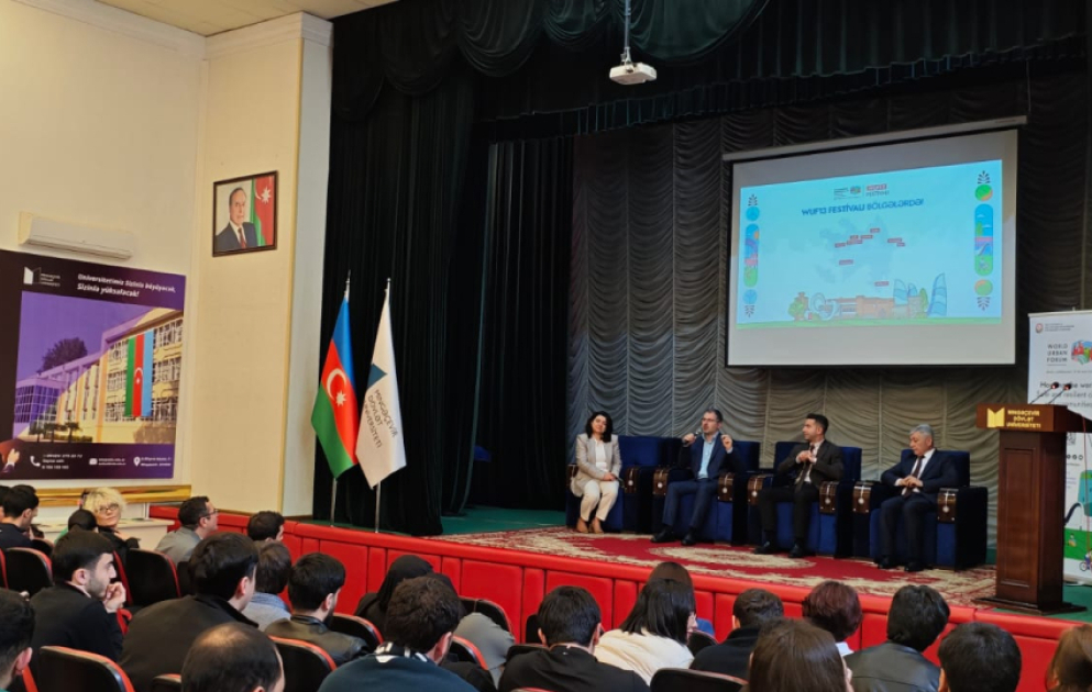 WUF13 Festivalı Mingəçevirdə: MDU-da məlumatlandırma sessiyası