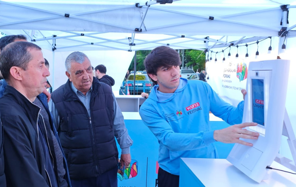Mingəçevirlilər WUF13 Festivalında böyük həvəslə iştirak ediblər