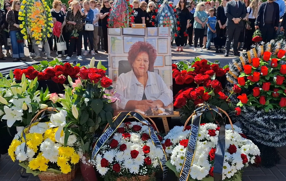 İrpendə Valentina Antonenko ilə vida mərasimi olub