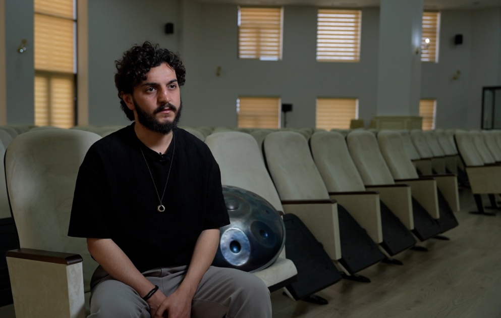 Handpan ifaçısı: İfa etdiyim melodiyaları ərş adlandırıram