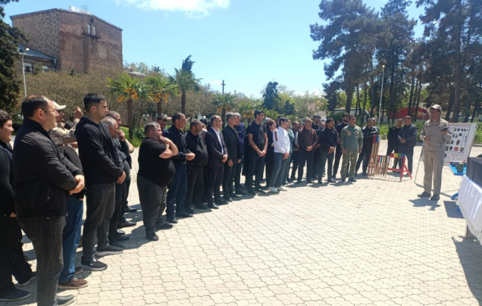 Xocavənd şəhərində daha 57 ailəyə evlərinin açarları təqdim olunub