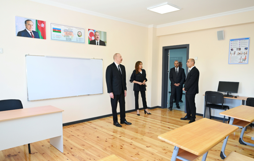 President Ilham Aliyev attended opening of Shukurbeyli village in Jabrayil district