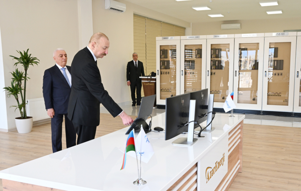 "Shafag" substation inaugurated in Soltanli village, Jabrayil district