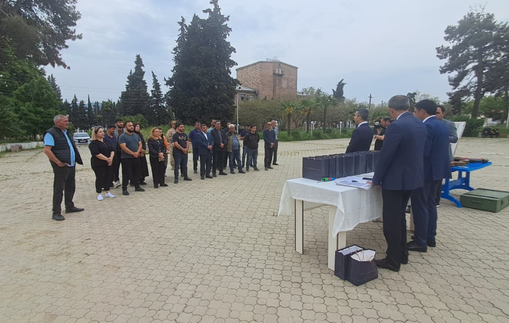 В Ходжавенде еще 18 семьям вручены ключи от домов
