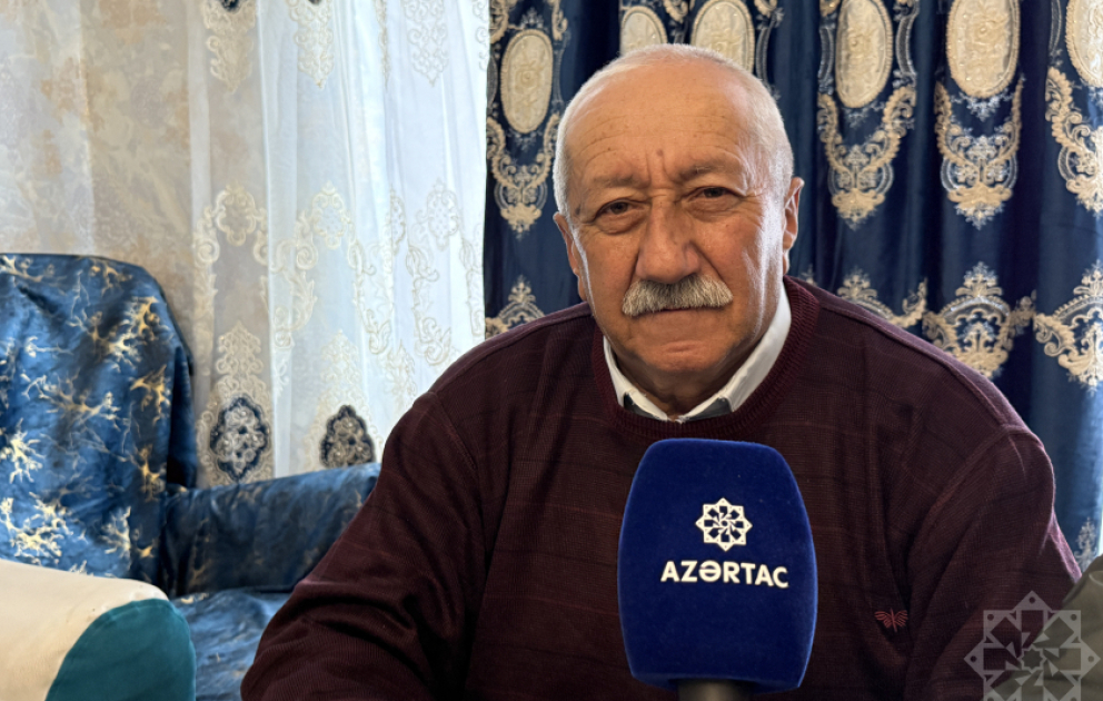 Şəhid atası: Biz azad Qarabağda qalib xalq kimi yaşayırıq