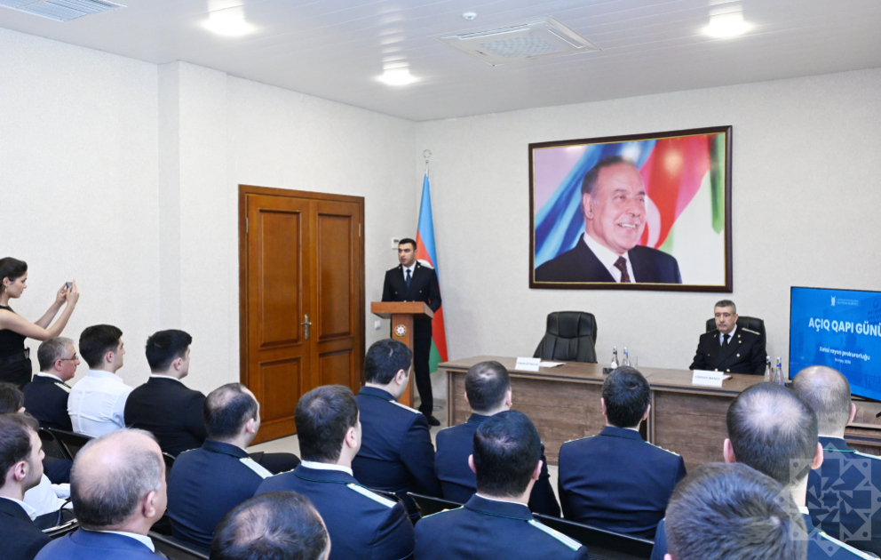 Xətai Rayon Prokurorluğunun fəaliyyəti ilə tanışlıq olub