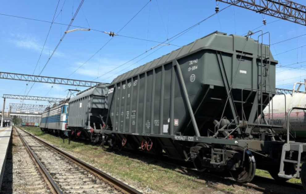 Российское зерно отправлено в Армению транзитом через Азербайджан