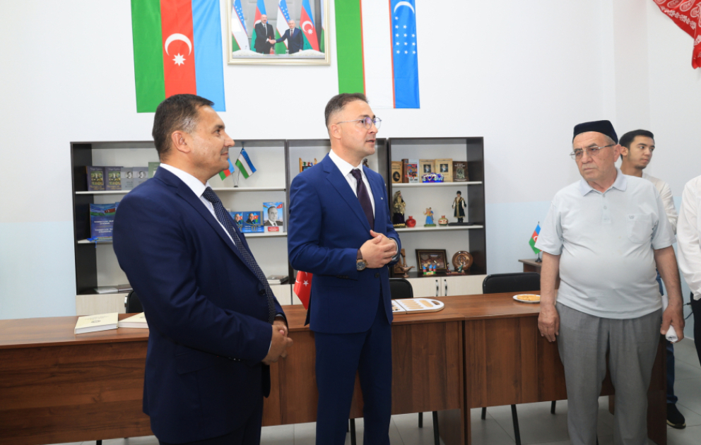 Daşkənd Oriental Universitetində Xaqani Şirvaninin adını daşıyan auditoriya açılıb