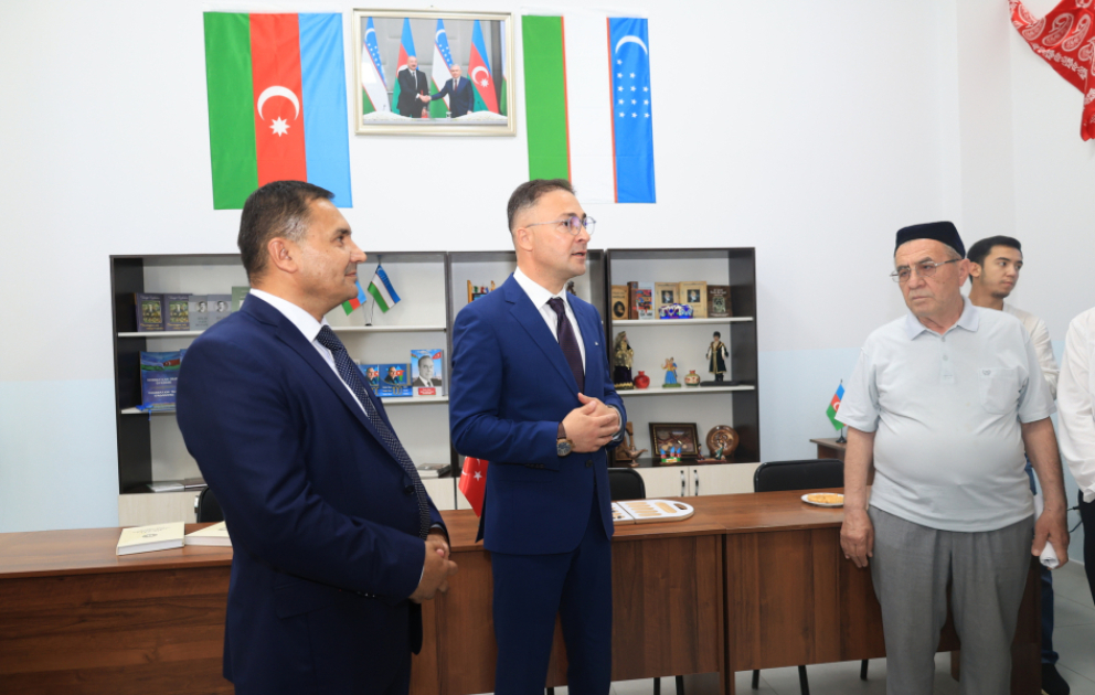 В Ташкентском университете Oriental открылась аудитория имени Хагани Ширвани