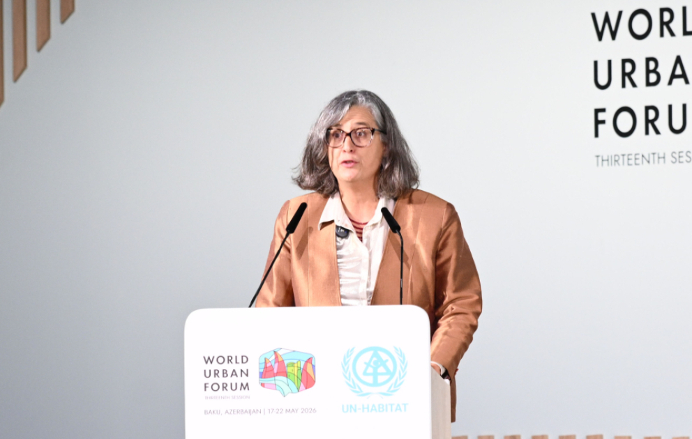 Anaklaudia Rossbax: Nazirlərin görüşü dayanıqlı urbanizasiya üçün mühüm imkandır