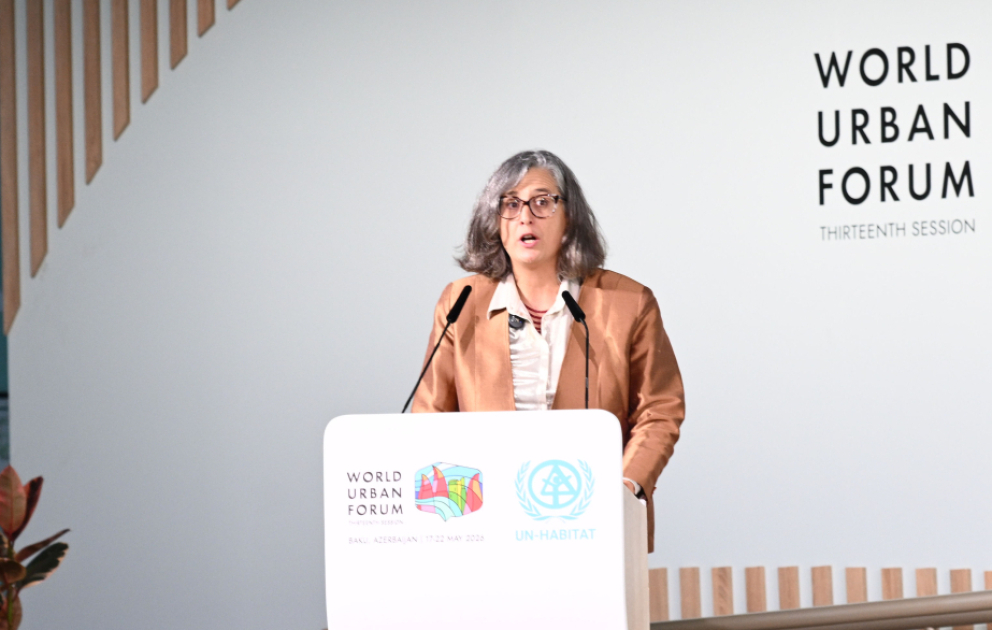 Anaklaudia Rossbax: UN-Habitat gündəliyin həyata keçirilməsində üzv dövlətləri və tərəfdaşları dəstəkləməyə hazırdır
