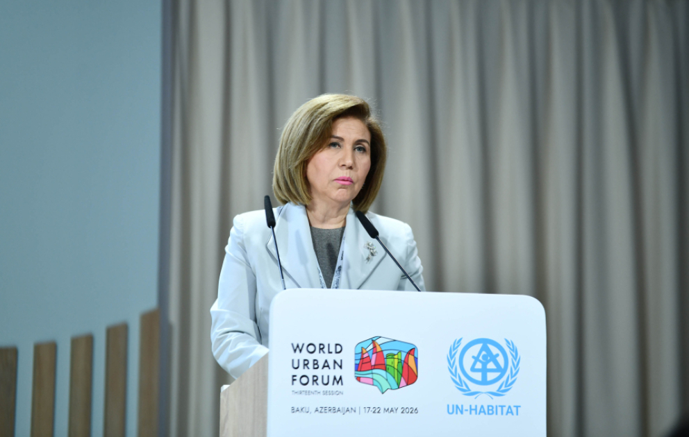 Bahar Muradova: Azərbaycan yeni şəhərsalma standartlarının formalaşmasına öz töhfəsini verəcək