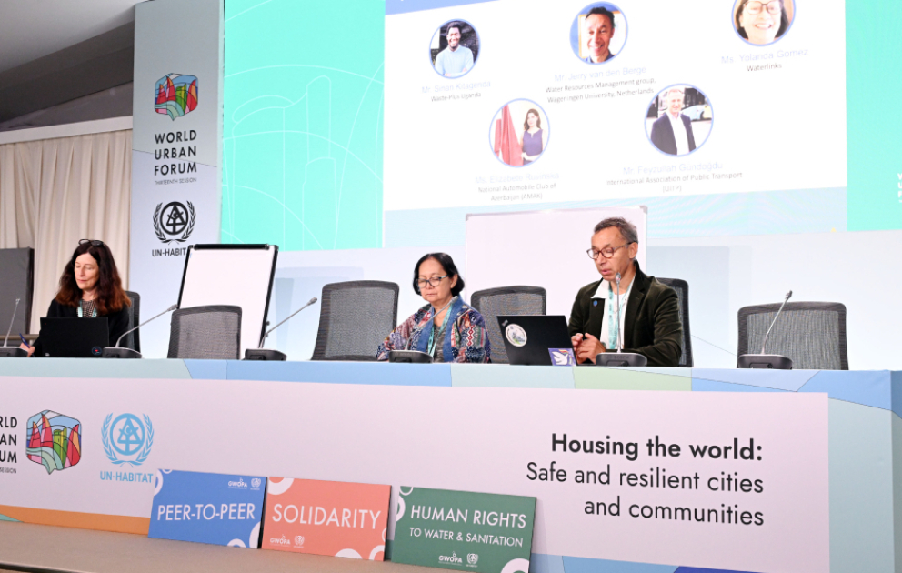 WUF13 çərçivəsində Xidmət Təchizatçıları Maraqlı Tərəflər Qrupunun açılış iclası başlayıb