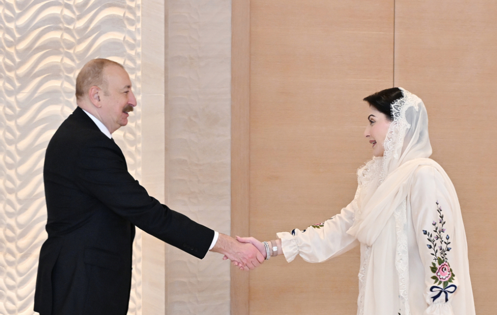 President Ilham Aliyev received Chief Minister of Pakistan's Punjab Province