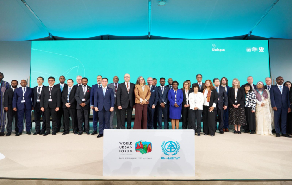 First day of WUF13 marked by ministerial meeting, flag raising ceremony and Assembly sessions