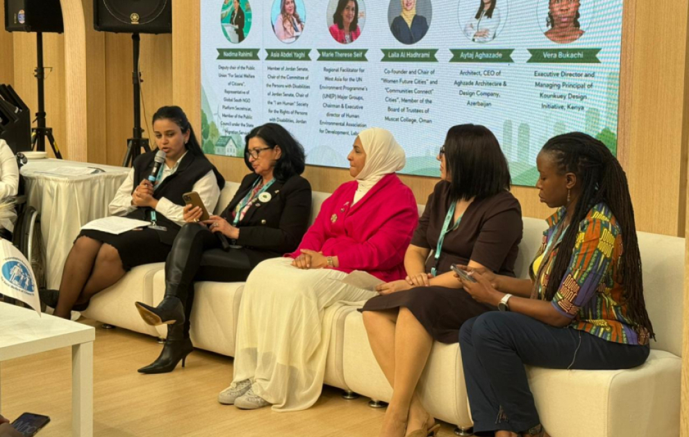 WUF13: İqlim dəyişiklikləri və mənzil problemlərinə gender yanaşması
