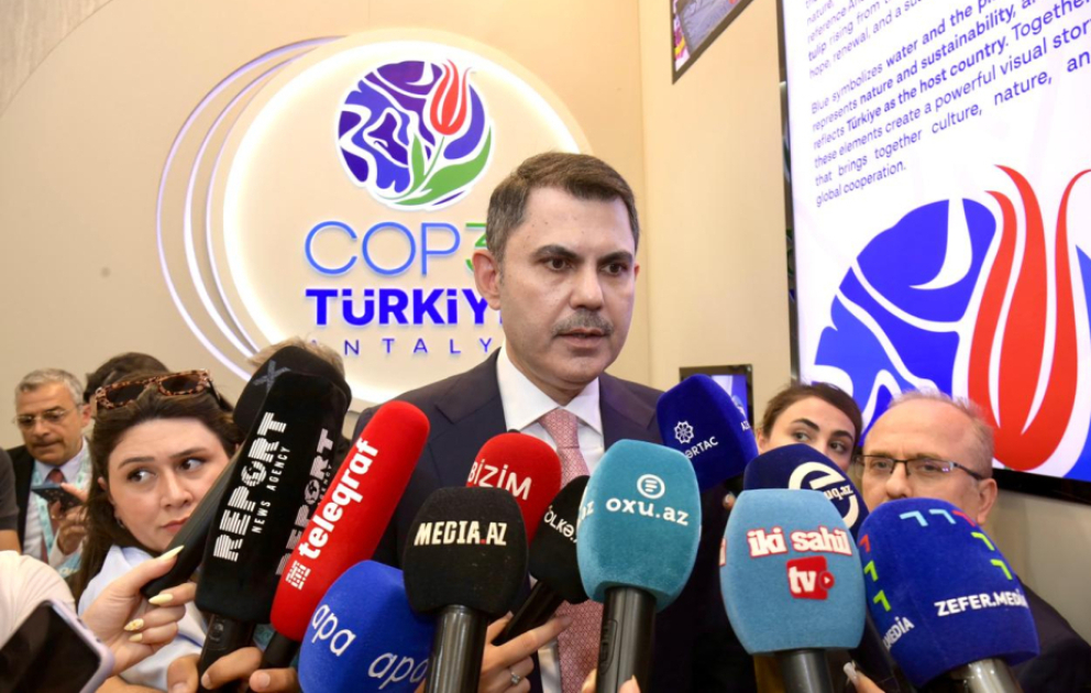 Murat Kurum: Azərbaycanla münasibətlərimizi daha da gücləndirmək əzmindəyik