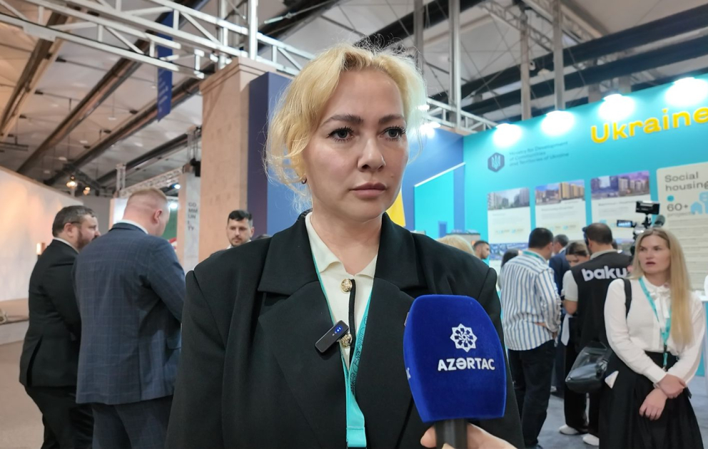 Anjela Makeyeva: İrpenə göstərdiyi dəstəyə görə Prezident İlham Əliyevə və Azərbaycan hökumətinə təşəkkür edirik