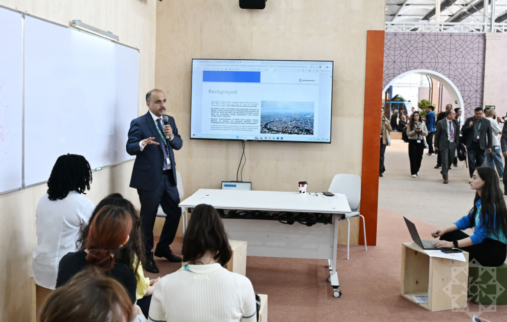Baku's sustainable city model discussed at WUF13