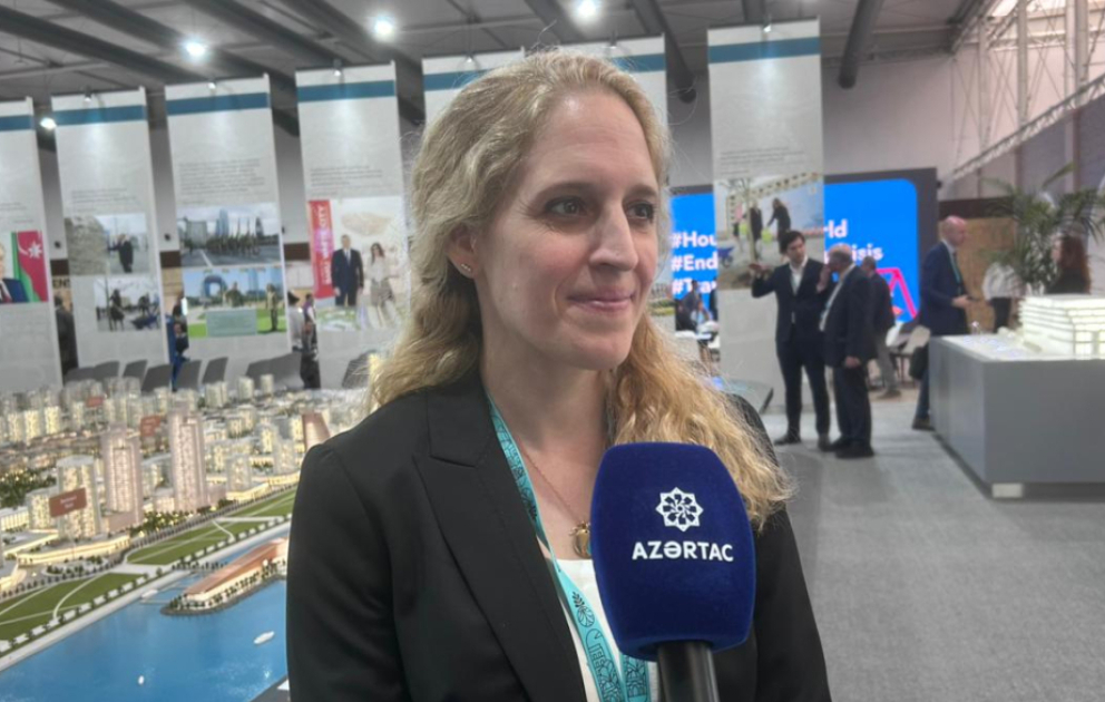 Mina Hasman: “Bakı Ağ Şəhər” layihəsi şəhərlərin regenerativ inkişaf modelinin nümunəsidir