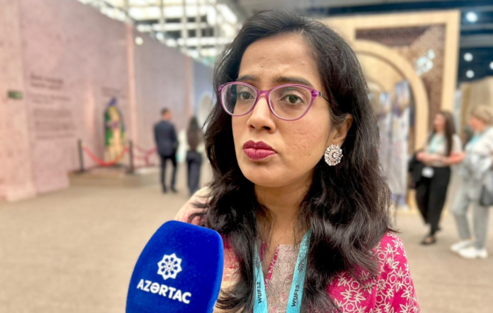 Pakistani delegate: WUF13 is extremely well and professionally organized