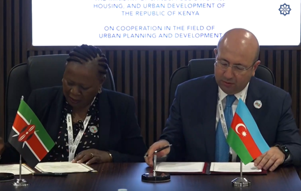 WUF13 : L’Azerbaïdjan et le Kenya signent un mémorandum d'entente