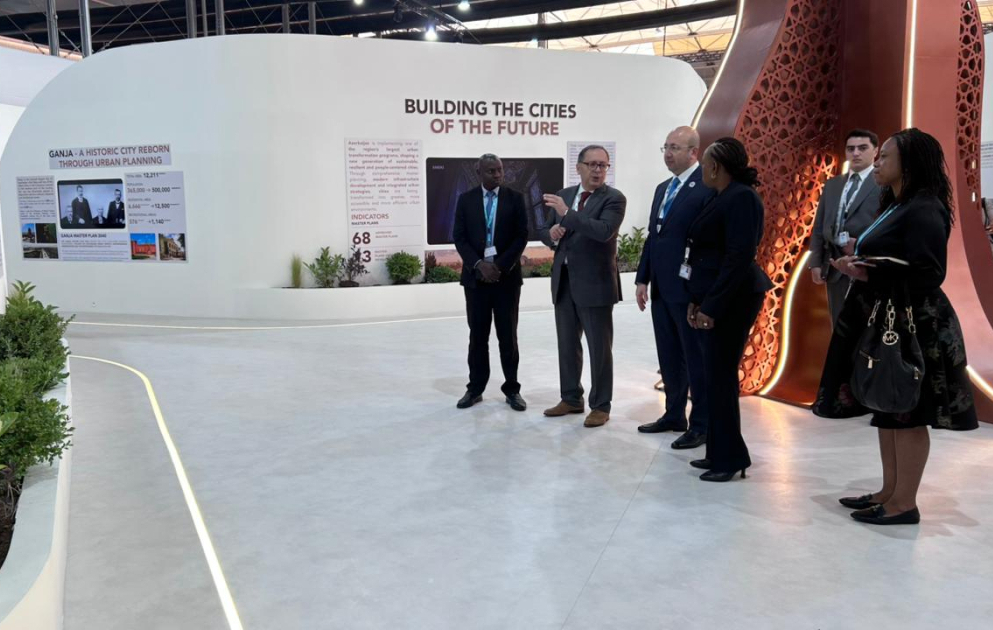 Keniya rəsmiləri WUF13 çərçivəsində “Urban Expo” sərgisi ilə tanış olublar