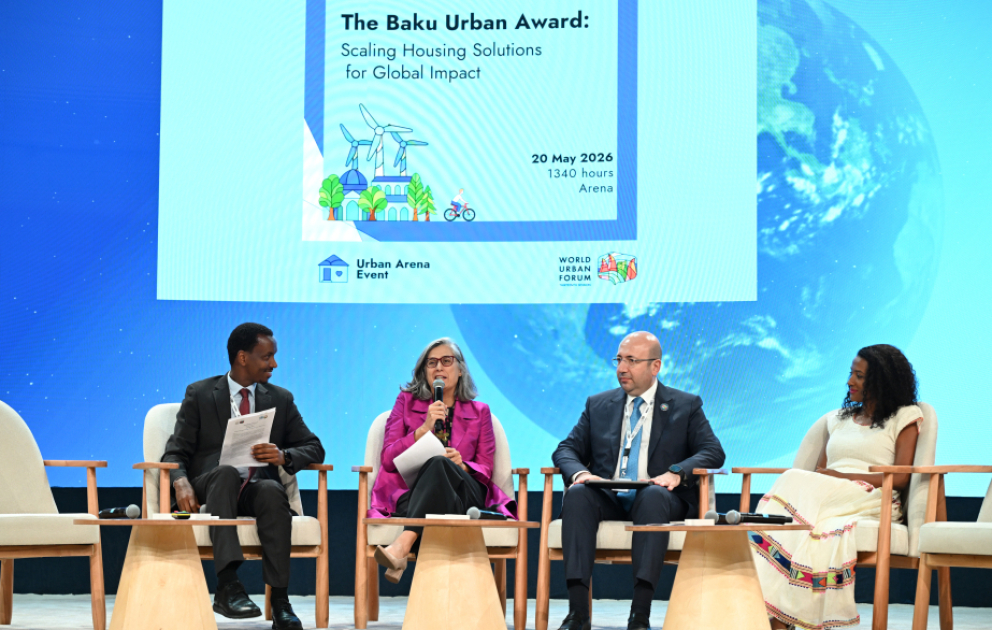 BMT rəsmisi: UN-Habitat mükafatları qlobal şəhərsalma əməkdaşlığını və innovativ həlləri gücləndirir