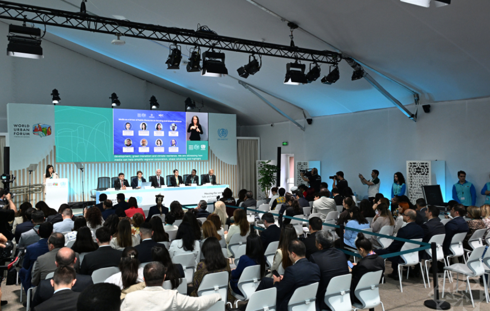 WUF13 spotlights media’s role in housing and urban resilience