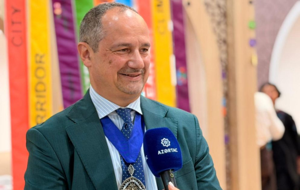 Antonio Kampaqnoli: Azərbaycan dayanıqlı şəhərsalma üzrə qlobal gündəlikdə körpü rolunu oynaya bilər
