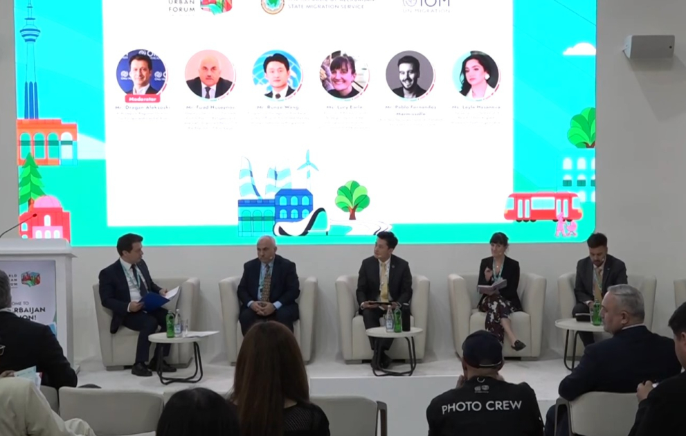 WUF13-də miqrasiyanın şəhərlərin dayanıqlı inkişafına təsiri ilə bağlı panel müzakirələr başlayıb
