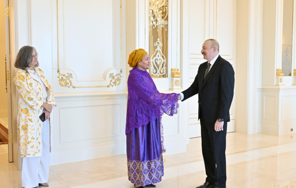President Ilham Aliyev received UN Deputy Secretary-General