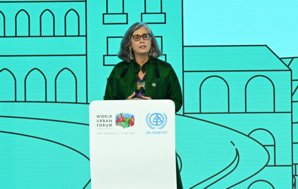 Anaklaudia Rossbax: Bizə insanyönümlü şəhərsalma inkişafına əsaslanan kollektiv fəaliyyət lazımdır