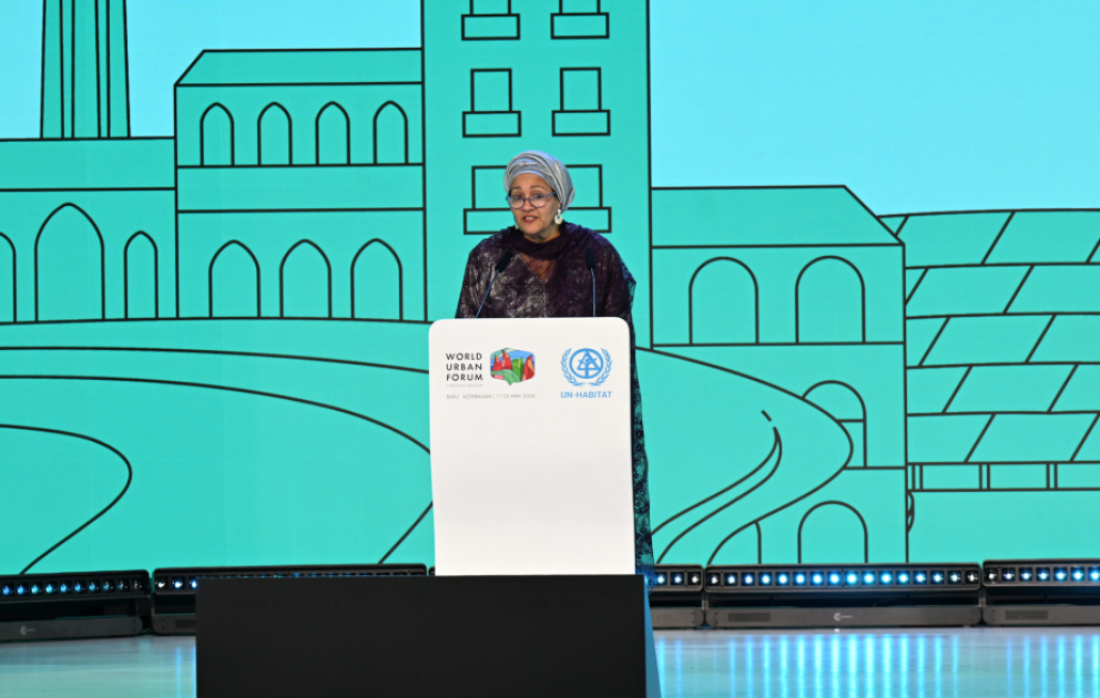 Amina Muhammed: Bakı müzakirələr üçün çox uyğun məkan oldu