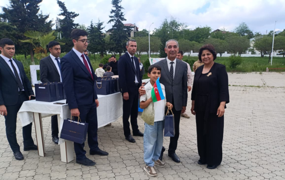 Xocavənd şəhərində daha 17 ailəyə evlərinin açarları təqdim olunub