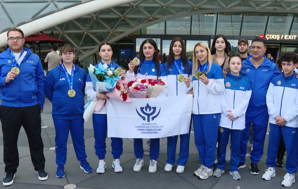 Karate üzrə Avropa çempionu Mədinə Sadıqova: Vətənimdə bu cür coşqu ilə qarşılanmaq mənim üçün qürurvericidir