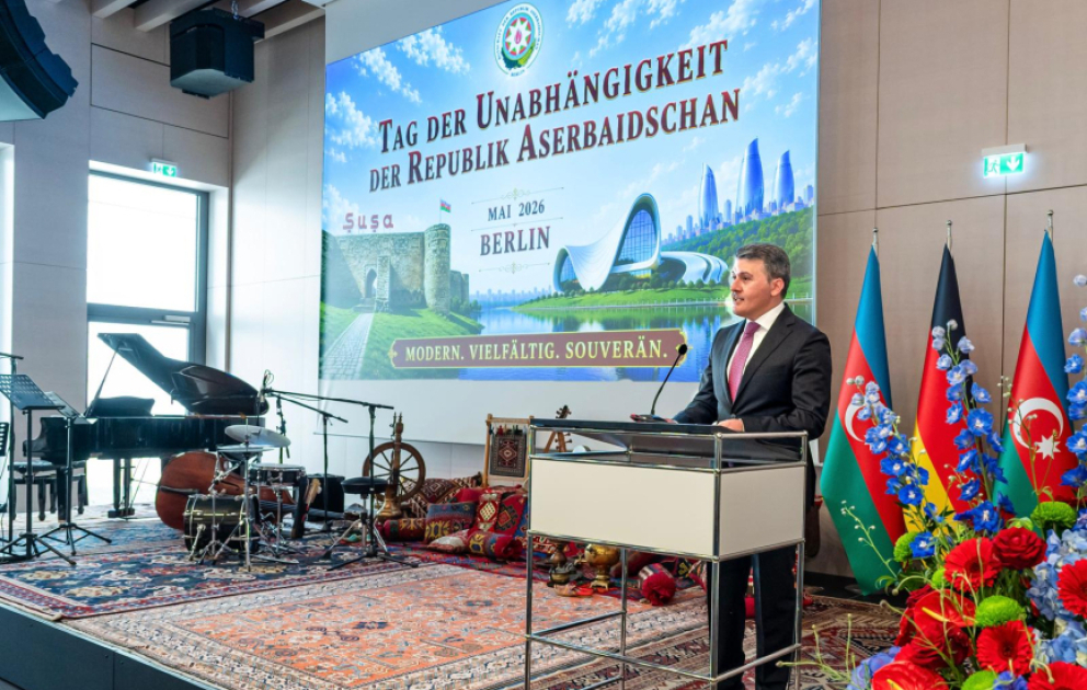 Müstəqillik Günü Almaniyada təntənəli şəkildə qeyd olunub