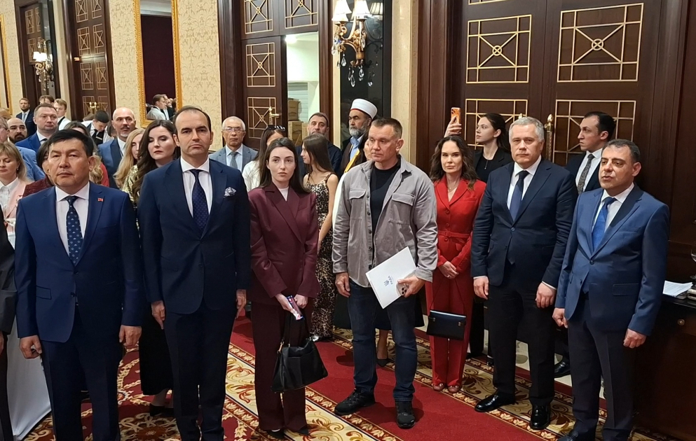 Kiyevdə Azərbaycanın Müstəqillik Günü münasibətilə qəbul təşkil olunub