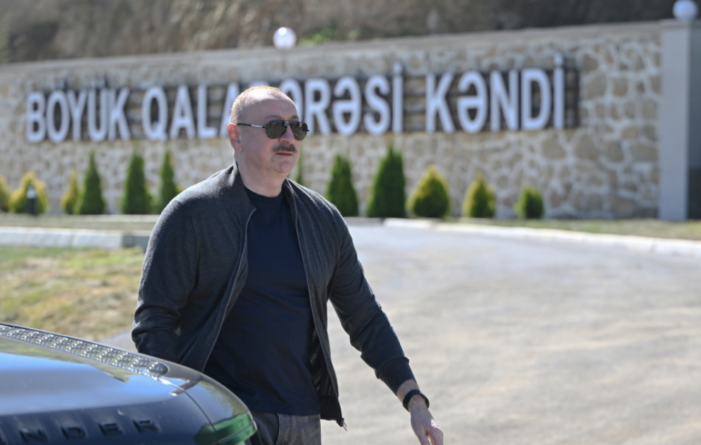 Une vidéo relative à la visite à Choucha du président Ilham Aliyev publiée sur ses comptes de médias sociaux