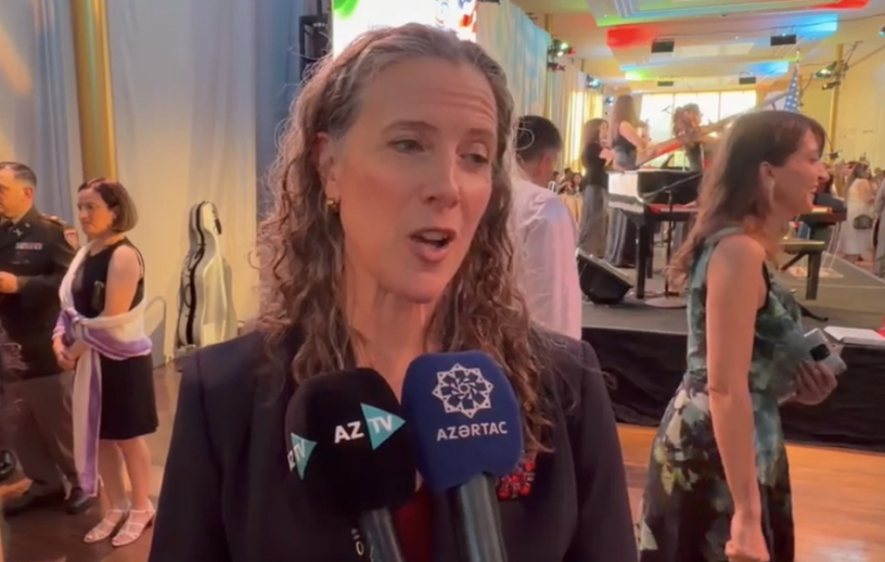Sonata Koulter: ABŞ Azərbaycanla strateji tərəfdaşlıq xartiyası imzalamaqdan olduqca məmnundur
