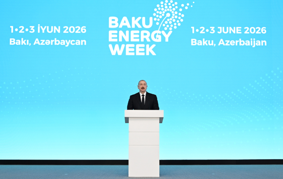 Prezident İlham Əliyev Bakı Enerji Həftəsinin rəsmi açılış mərasimində iştirak edib