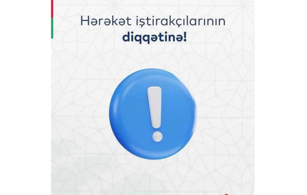 BDYPİ küləkli hava ilə bağlı yol hərəkəti iştirakçılarına müraciət edib