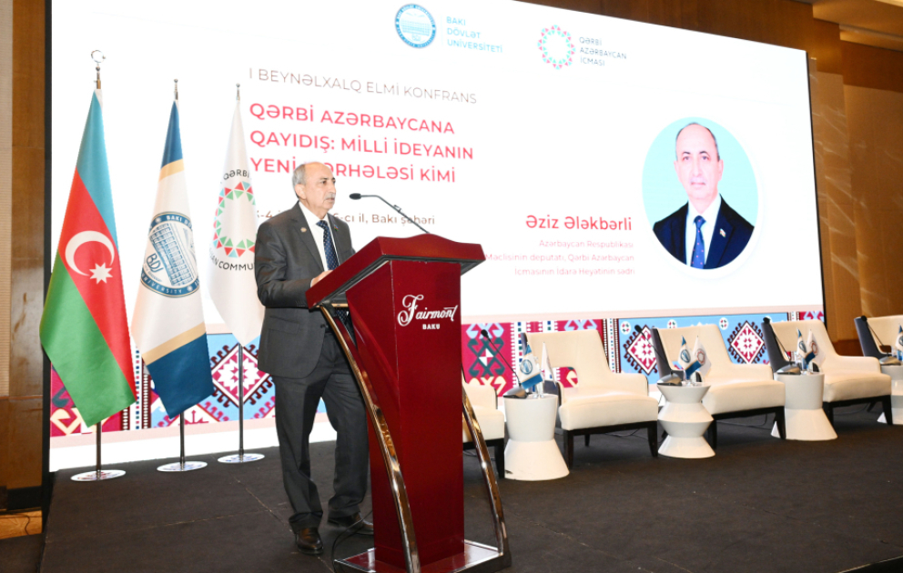 Əziz Ələkbərli: "Qayıdış Konsepsiyası" beynəlxalq hüququn norma və prinsiplərinə əsaslanır