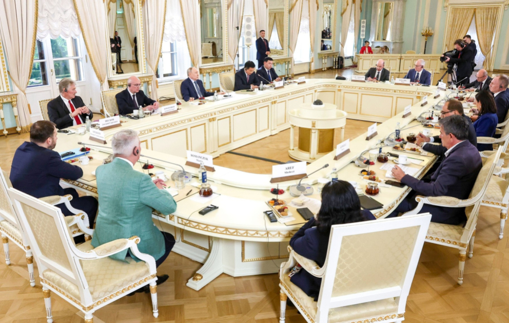 Wladimir Putin: Russland hat stets sehr gute Beziehungen zu Aserbaidschan gehabt und pflegt diese weiterhin