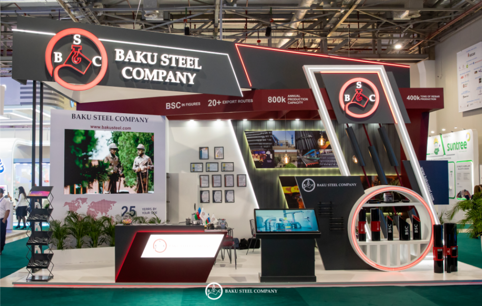 ®  Baku Steel Company на выставке Caspian Oil & Gas 2026