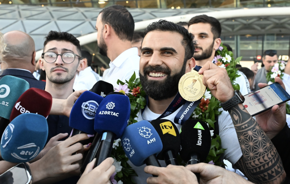 Millinin üzvü: Dünya çempionu olduğumuz üçün rəqiblər bizə qarşı xüsusi motivasiya ilə oynayırdılar