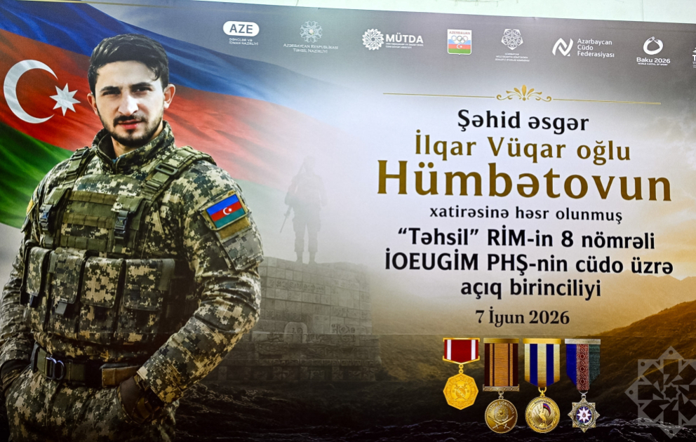 Şəhid İlqar Hümbətovun xatirəsinə həsr olunmuş cüdo turniri start götürüb