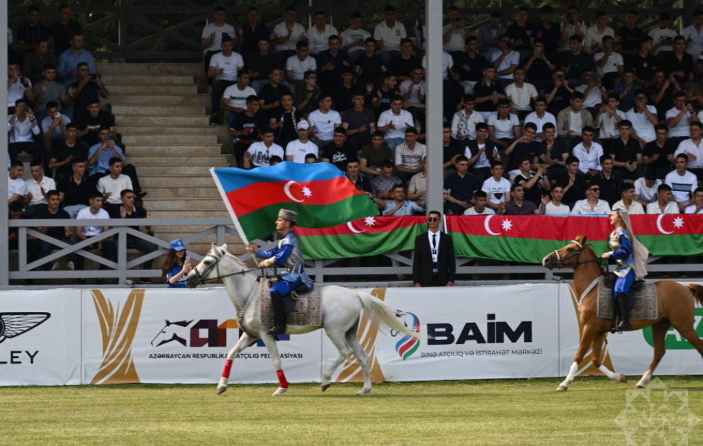 Binə Atçılıq Mərkəzində Çövkən üzrə Dünya Çempionatının açılış mərasimi olub